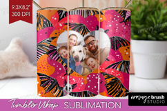 Halloween Photo Tumbler PNG - Brush Stroke Picture Tumbler Product Image 1