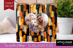 Halloween Photo Tumbler PNG - Brush Stroke Picture Tumbler Product Image 1