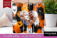 Halloween Photo Tumbler PNG - Brush Stroke Picture Tumbler Product Image 1