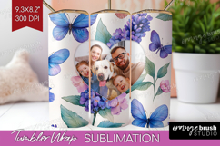 Floral Photo Tumbler PNG - Sping Flowers Picture Tumbler Product Image 1
