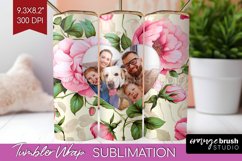 Spring Photo Tumbler PNG - Flowers Picture Tumbler Wrap Product Image 1
