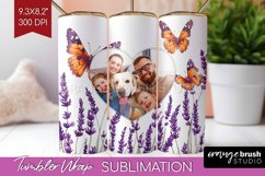 Wildflowers Photo Tumbler PNG - Floral Picture Tumbler Wrap Product Image 1
