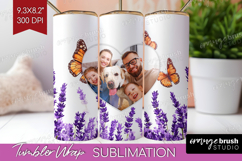Wildflowers Photo Tumbler PNG - Summer Flowers Picture Wrap Product Image 1