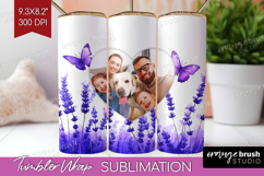 Wildflowers Photo Tumbler PNG - Summer Flowers Picture Wrap Product Image 1