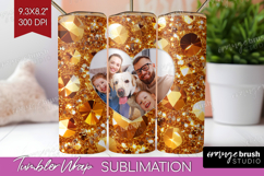 Gem Texture Photo Tumbler PNG - Gemstone Picture Tumbler Product Image 1