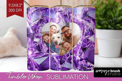 Gem Texture Photo Tumbler PNG - Gemstone Picture Tumbler Product Image 1