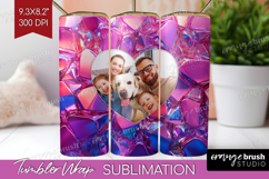 Gem Texture Photo Tumbler PNG - Gemstone Picture Tumbler Product Image 1