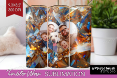 Gem Texture Photo Tumbler PNG - Gemstone Picture Tumbler Product Image 1