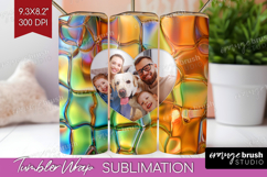 Gem Texture Photo Tumbler PNG - Gemstone Picture Tumbler Product Image 1