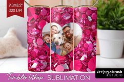 Gem Texture Photo Tumbler PNG - Gemstone Picture Tumbler Product Image 1