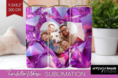 Gem Texture Photo Tumbler PNG - Gemstone Picture Tumbler Product Image 1