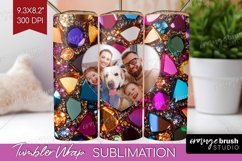 Gem Texture Photo Tumbler PNG - Gemstone Picture Tumbler Product Image 1
