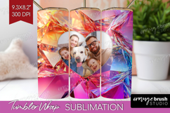 Gem Texture Photo Tumbler PNG - Gemstone Picture Tumbler Product Image 1
