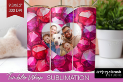 Gem Texture Photo Tumbler PNG - Gemstone Picture Tumbler Product Image 1