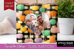 Halloween Photo Tumbler PNG - Spooky Picture Tumbler Wrap Product Image 1