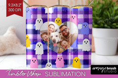 Halloween Photo Tumbler PNG - Spooky Picture Tumbler Wrap Product Image 1
