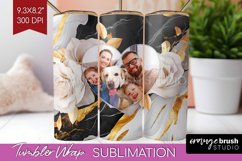 Rose Photo Tumbler PNG - Floral Picture Tumbler Wrap Product Image 1