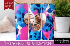 Leopard Print Photo Tumbler PNG - Animal Pattern Picture Product Image 1