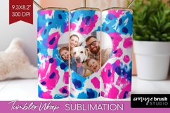 Leopard Print Photo Tumbler PNG - Animal Pattern Picture Product Image 1