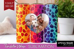 Leopard Print Photo Tumbler PNG - Animal Pattern Picture Product Image 1
