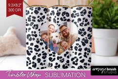Leopard Print Photo Tumbler PNG - Animal Pattern Picture Product Image 1