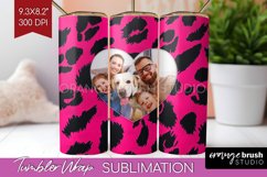 Leopard Print Photo Tumbler PNG - Animal Pattern Picture Product Image 1