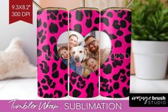 Leopard Print Photo Tumbler PNG - Animal Pattern Picture Product Image 1