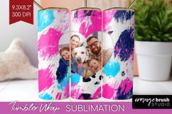 Leopard Print Photo Tumbler PNG - Animal Pattern Picture Product Image 1