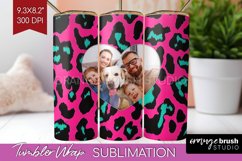 Leopard Print Photo Tumbler PNG - Animal Pattern Picture Product Image 1