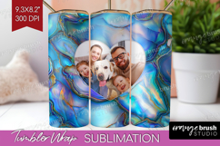 Pearl Photo Tumbler PNG - Pearl Texture Picture Tumbler Wrap Product Image 1