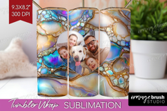 Pearl Photo Tumbler PNG - Pearl Texture Picture Tumbler Wrap Product Image 1