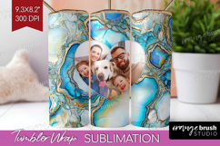 Pearl Photo Tumbler PNG - Pearl Texture Picture Tumbler Wrap Product Image 1