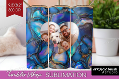 Pearl Photo Tumbler PNG - Pearl Texture Picture Tumbler Wrap Product Image 1