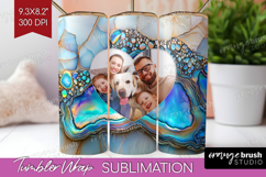 Pearl Photo Tumbler PNG - Pearl Texture Picture Tumbler Wrap Product Image 1
