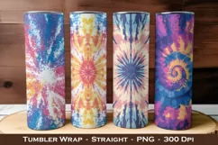 Tie Dye Tumbler Wraps | 20 oz tumbler wrap Product Image 1