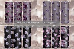Floral Tumbler Sublimation Bundle | 20oz Tumbler Wrap Product Image 1