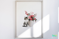 Valentine Kitten Cliparts Product Image 2