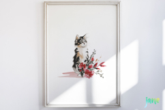 Valentine Kitten Cliparts Product Image 2