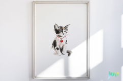 Valentine Kitten Cliparts Product Image 2