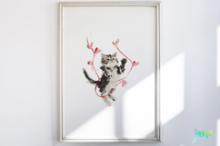 Valentine Kitten Cliparts Product Image 3