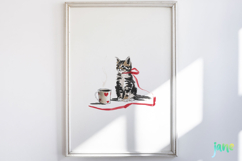 Valentine Kitten Cliparts Product Image 2