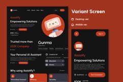Assistify - AI Chatbot Landing Page V1 Product Image 4