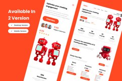 Zaion - Ai Chat Bot Landing Page V1 Product Image 4