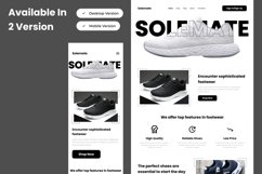 Solemate - Shoe Store Landing Page V1 Product Image 4