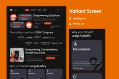 Assistify - AI Chatbot Landing Page V2 Product Image 4