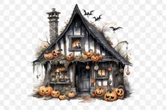Vintage Halloween Sublimation Clipart Product Image 2