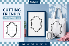 Vintage Label Frame SVG Product Image 2