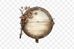 Vintage Warm Wooden Sublimation Clipart Product Image 3