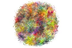 Watercolor Splash Painting Sublimation Designs Product Image 7