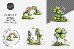 Watercolor St Patrick’s-day Clipart Product Image 1